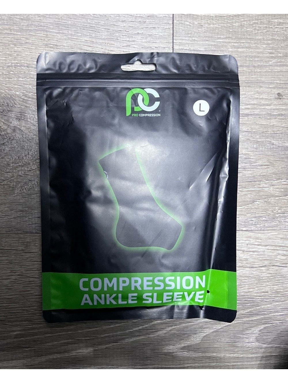 Pro Compression Ankle Sleeve Large Size